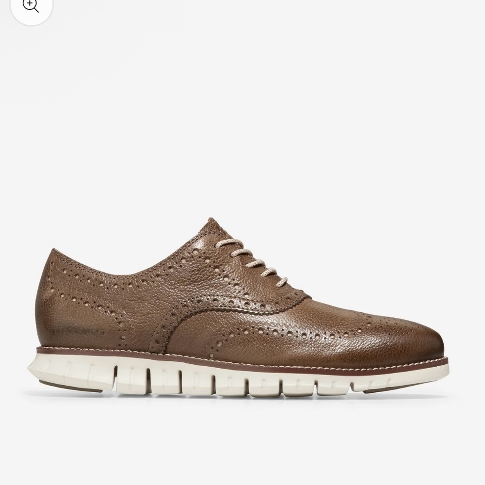Cole Haan ZEROGRAND Wingtip Oxford in Riverstone
